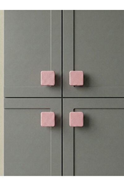 Baylin3D Cabinet Handle 3.5 X 3.5 cm Plastic 4 Pieces - (30mm Handle Screw an...