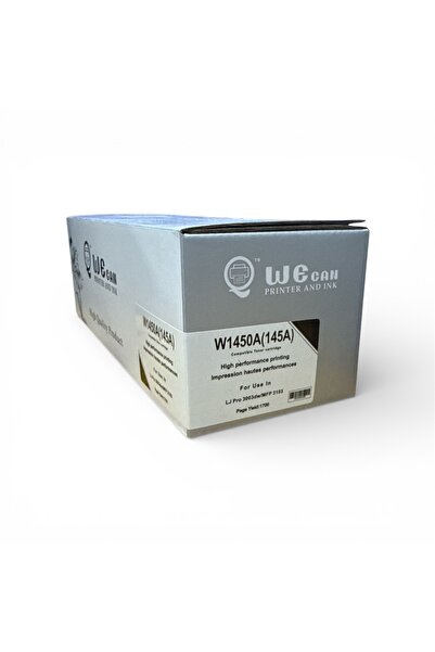 Wecan حبر 145A W1450A أسود متوافق مع طابعات ...