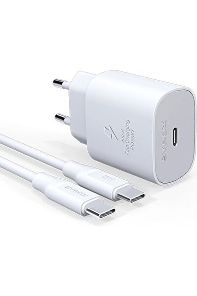 For Galaxy A8+ Plus 2018 (Sm A730F) uyumlu Şarj Aleti PD25W Hızlı Şarj Adaptörü Type-C çıkışlı+kablo