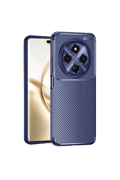 Generic Brand حافظة Newface Tecno Spark 30C ذات غطاء كربوني بتركيز تلقائي - أ...