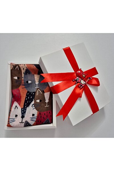 OnlyForYou Silk scarf set, in gift box + elegant brooch