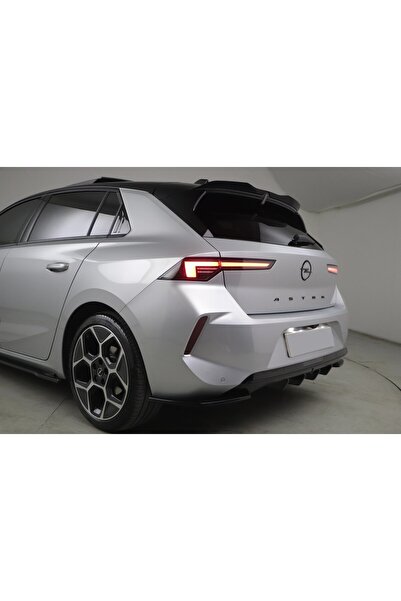 Tuning Vadisi Opel Astra L Arka Tampon Eki Difüzör Parlak Siyah 2022+