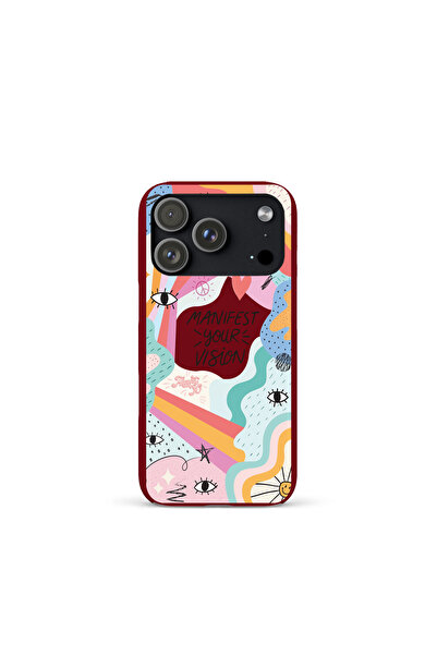 KaffCase غطاء هاتف سيليكون فاخر متوافق مع آيفون 17 برو ماكس، يعبر عن رؤيتك