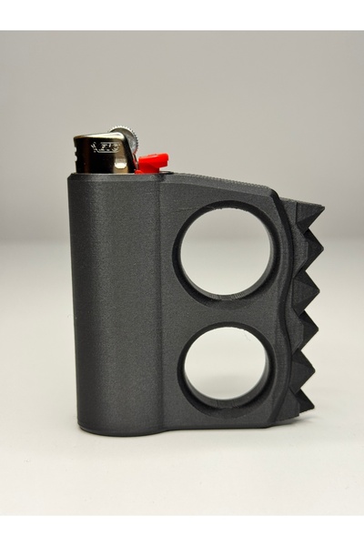 Nomika Design Urban Edge Maxi Çakmak Tasarım Kılıfı – Koleksiyonluk Siyah Seri