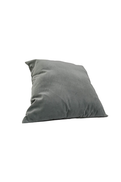 Casasro Perna Decorativa, Catifea, Lux, Gri, 45x45cm