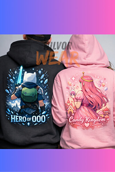 Nilvor Lover & Friend Couple Combination Adventure Time Finn & Princess Print...
