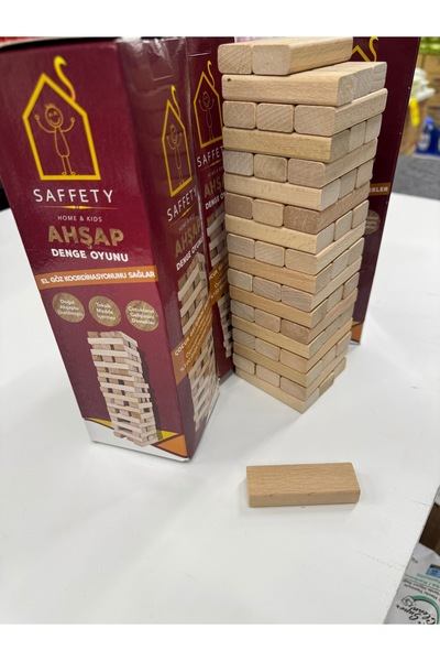 BATTON Saffety jenga 54 parça denge oyunu (Cenga)