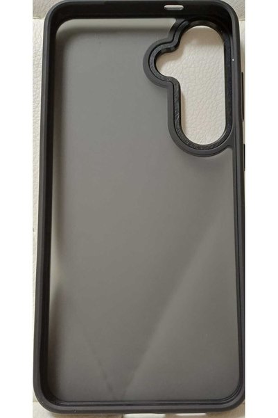 FNTCASE HUSA SAMSUNG S24+ NEGRU MAT SI FOLIE PROTECTIE DISPLAY