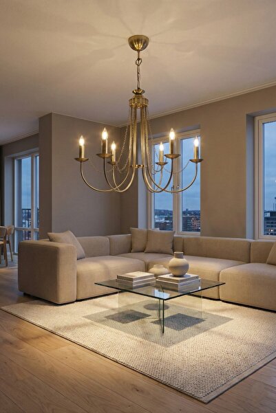 Empressco 6'lı Modern Ahtapot Avize