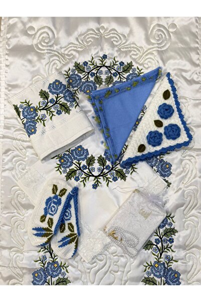 Şatilli Handmade Çeyizlik hediyelik bohça gelin gelin kaynana bohça patik lik...