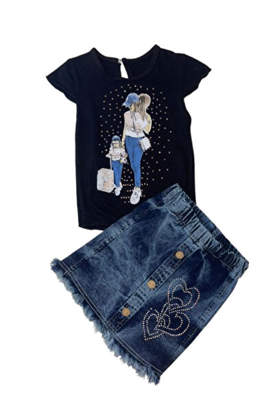 GENERAL Girls' set: blouse and skirt - sizes 2-4 years