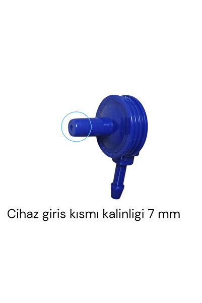 ARCHER Dijital Tansiyon Aleti Konnektör Jak Bağlantı Aparatı Mavi Omron Tıp 7 Mm