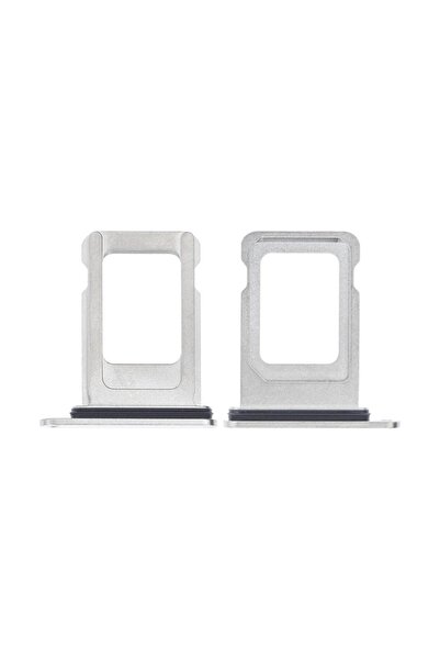 indirimplus iPhone 13 PRO Sim Tepsisi Sim Yuvası Sim Kart Yuvası Beyaz