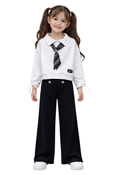 ERDEM KIDS Eșarfă și accesorii pentru fete, cămașă, guler, pantaloni din bumb...