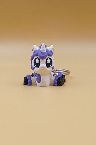 Rodopiva Μπρελόκ Star Eye Unicorn - Κινητό διακοσμητικό μπρελόκ για τσάντα