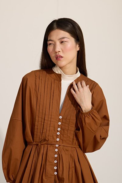 mavi limon NERVÜRLÜ VUAL GÖMLEK