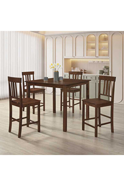 Home Box Looma 4-Seater Counter Dining Set