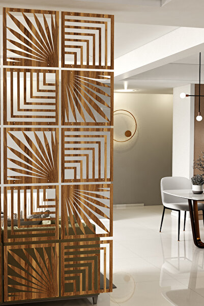 kayasan ahşap Kayasan ® Lazer Kesim Sarkıt Paravan, Ahşap Seperatör, Oda Ayır...