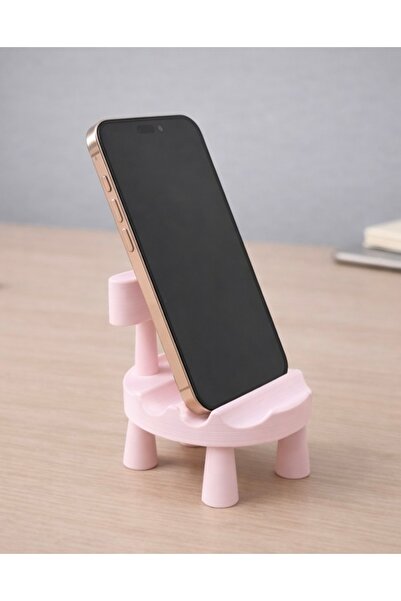 Nebron Mini Sandalye Telefon Tutucu, Telefon Standı. Masaüstü Telefon Standı
