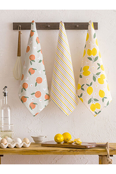 LC Waikiki Shining Store's Glittering Choices Printed Drying Cloths 3-Pack