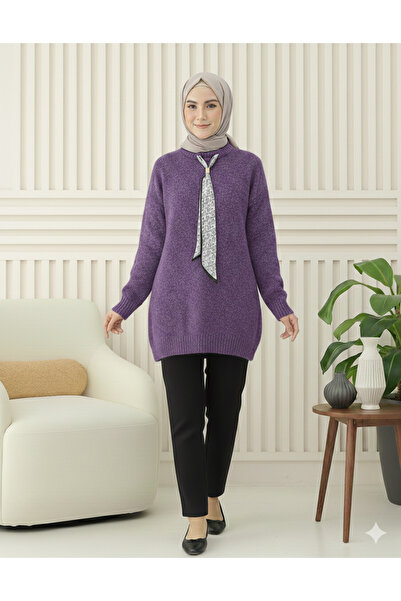 bellura Scarf Knitwear Sweater