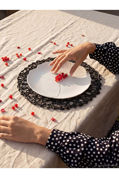 LC Waikiki Shining Store'dan Işıltılı Seçimler Porselen Servis Tabağı 26 cm