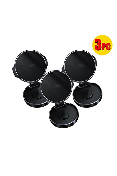 BUYMART حامل هاتف مغناطيسي للسيارة قابل للدوران 360 درجة، مكون من 3 قطع