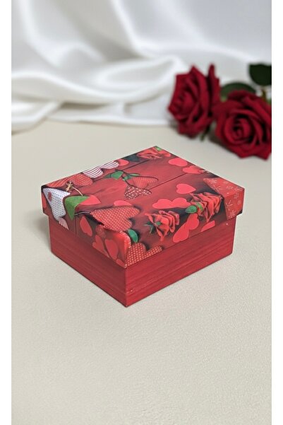 Yegane Saat Kutusu Hediye Kutusu Kare Tasarım – Takı ve Kol Saati İçin Şık Su...