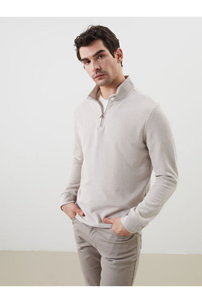 LC Waikiki Sparkling Choices by Shining Store Judge Roba Collar Men's Sweatshirt