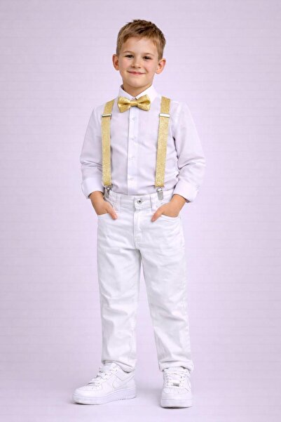 ümitteks iş ve okul kıyafetleri 23 أبريل - طقم قميص وبنطلون وربطة عنق للرجال