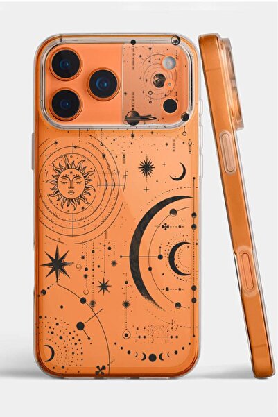 3GEN CASE İphone 17 Pro Max Kılıf Desenli Şeffaf Silikon Kılıf