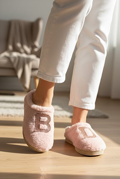 Modafırsat House Slippers Woolen Women's Slippers Dowry Bundle Bridal Guest S...