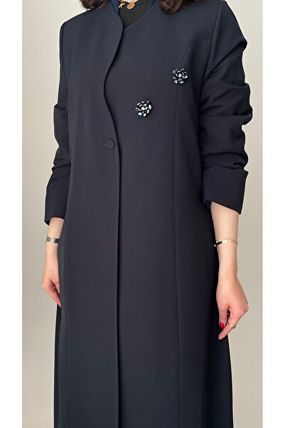 QUEEN Royal Blazer Abaya "Black Narcissus"