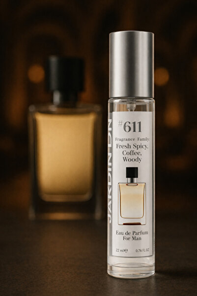 JARDIN D'OR NO: 611 Men Perfume Woody Edp 22 ml - Erkek Parfüm
