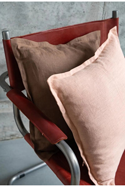 modakesim Keten Kırlent Kılıfı, Dekoratif Yastık Kılıfı