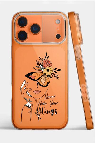 3GEN CASE İphone 17 Pro Uyumlu Desenli Şeffaf Silikon Kılıf