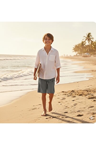 BEGONYA BEBECE KIDS Pocketed Shorts 9/12 Years Girls/Boys