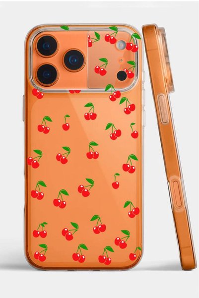 3GEN CASE İphone 17 Pro Uyumlu Desenli Şeffaf Silikon Kılıf