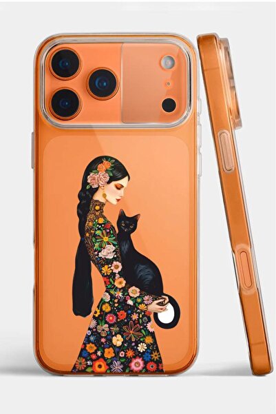 3GEN CASE İphone 17 Pro Uyumlu Desenli Şeffaf Silikon Kılıf
