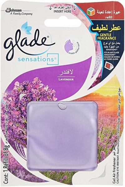 Glade معطر جو سينسيشنز برائحة اللافندر، لانتعاش دائم، 8 غرام
