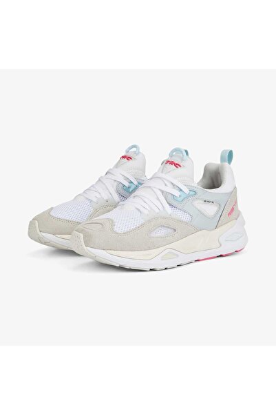 Puma TRC Blaze Unisex Beyaz Spor Ayakkabı 384958.11.4,5
