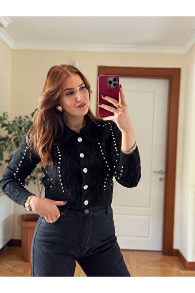 OYS Taş İşlemeli Hırka