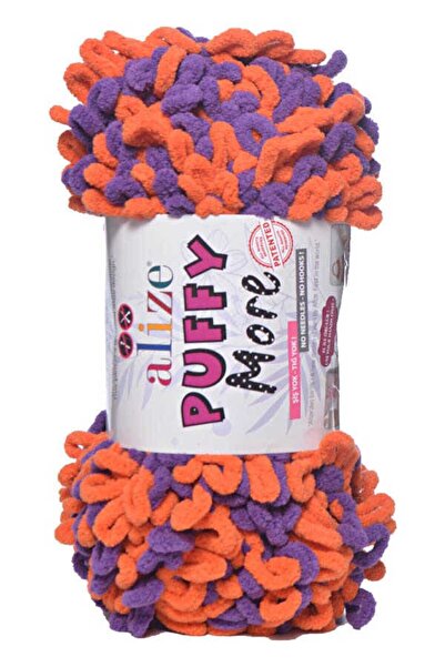 Alize Puffy More pređa za ručno pletenje, 1 kom, Ćebe, šešir, šal, Prsluk pro...