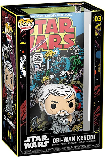 Funko Copertă POP! Benzi desenate: Războiul Stelelor - Obi-Wan