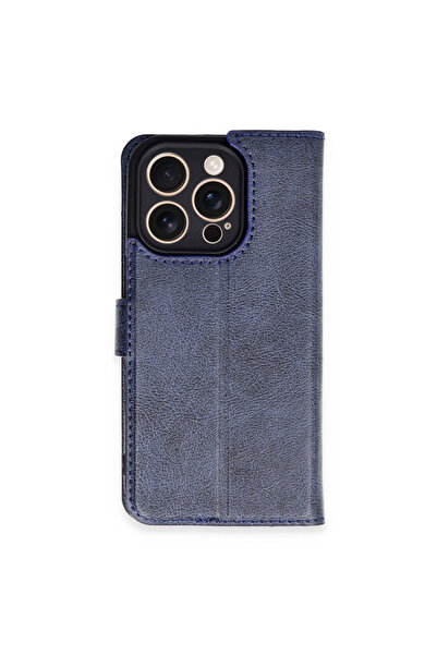 cepmoda iPhone "16 Pro" Cover with Leather Cases Sewn In, Card Holder Interna...