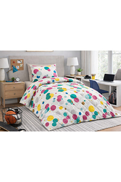 AYBERK HOME TEXTİLE BUBBLES Uyku Seti Tek Kişilik 4 Parçalı