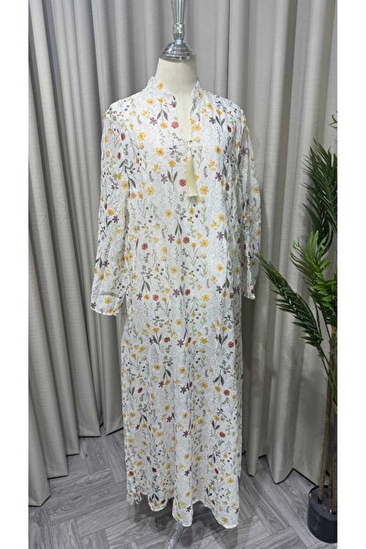 Jood Women's jalabiya with a wide cut and distinctive pattern