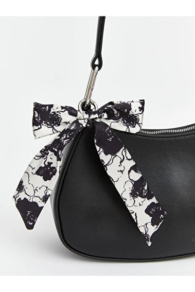 LC Waikiki Black Leather Look Women's Shoulder Bag