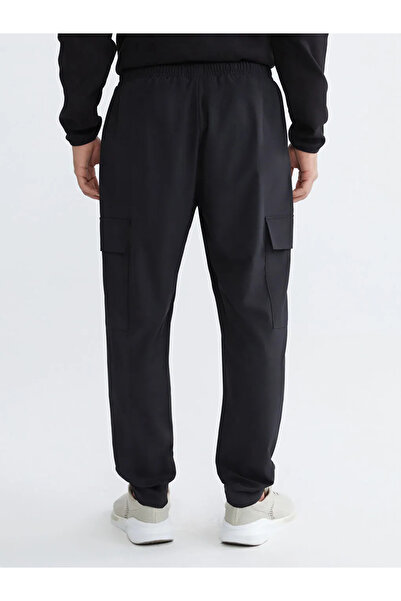 LC Waikiki Black Standard Fit Men's Jogger Sweatpants