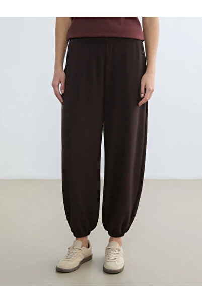 LC Waikiki Brown Soft Touch Women's Jogger Sweatpants